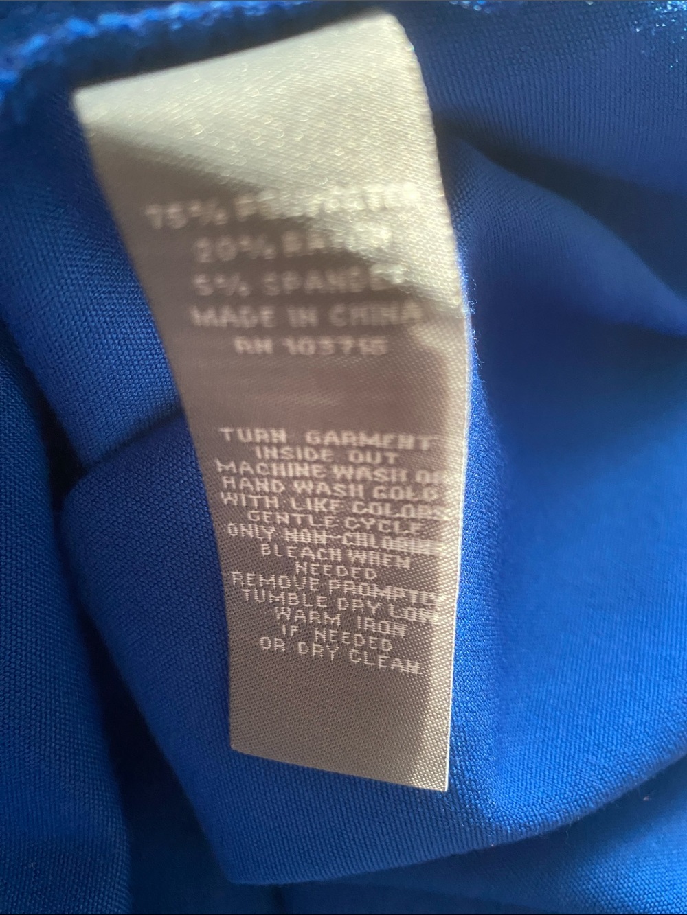 Sharagano NWT size 22W blue collared dress - Picture 9 of 9